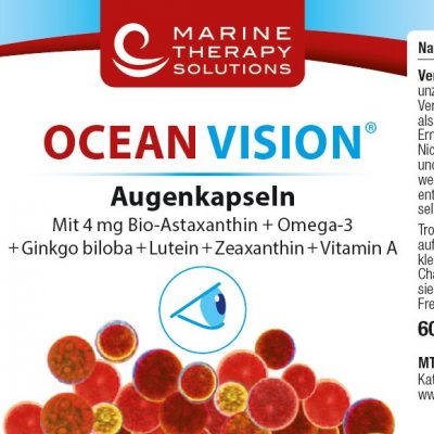 Ocean Vision Augenkapseln Label
