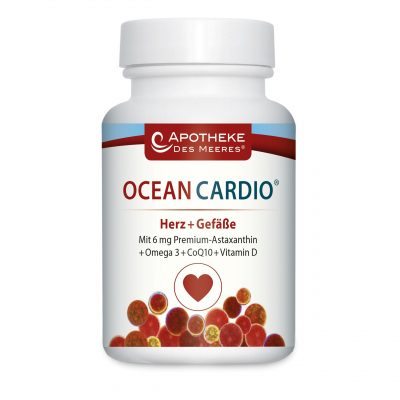 Ocean Cardio Herz & Gefäße mit Astaxanthin + Omega 3 + CoQ10 + Vitamin D