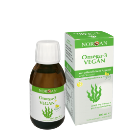 Norsan Omega 3 Fettsäuren vegan Flasche 100 ml