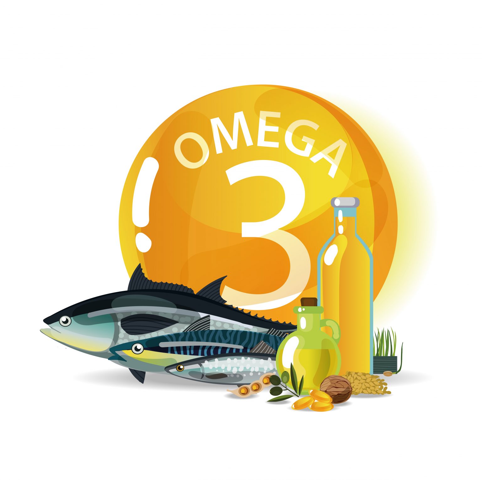 OMEGA3 KAPSELN mit natürlichem Fischöl