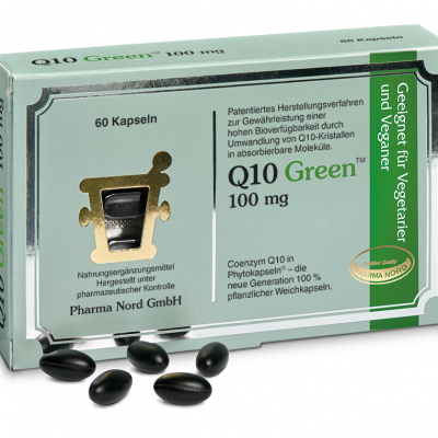 Q10 Green vegane Weichkapseln von Pharma Nord